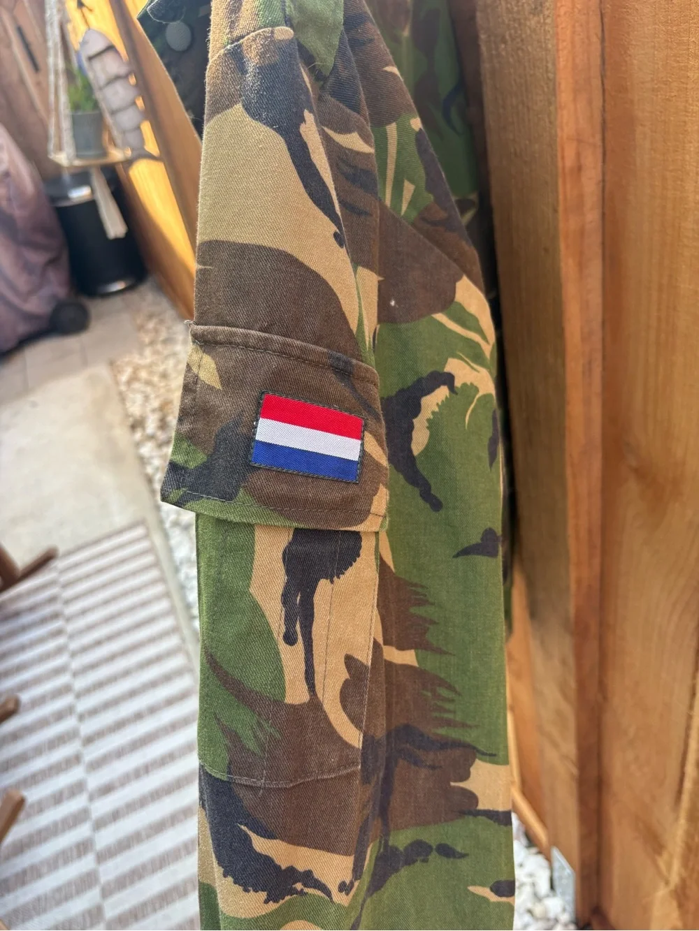 Dutch Army Woodland Camo Field Jacket